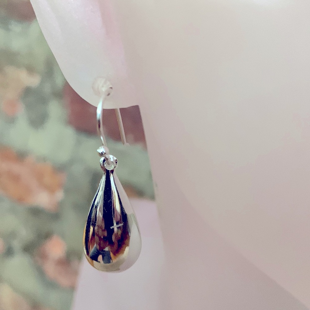 925 Silver Earrings Td/Balloon Shape. - image 1